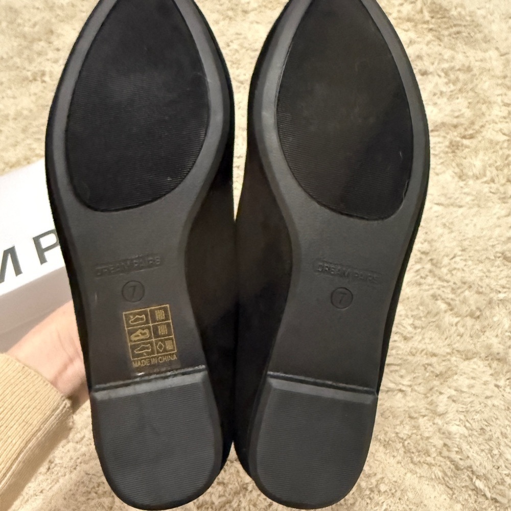 New In Box Dream Pairs Size 7 Black Loafers - Picture 5 of 8